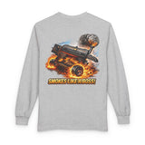 Smokes Like a Boss Long Sleeve Tee