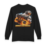 Smokes Like a Boss Long Sleeve Tee