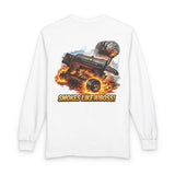 Smokes Like a Boss Long Sleeve Tee
